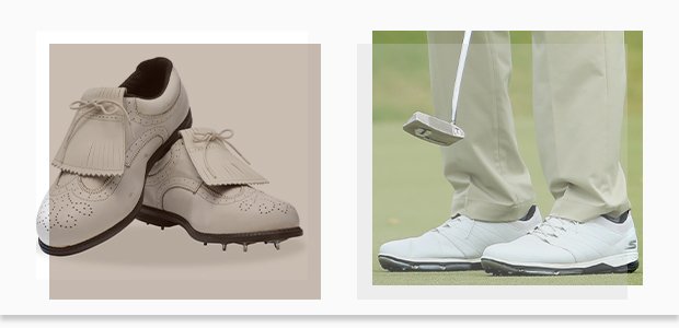 Skechers golf shoes - old vs present