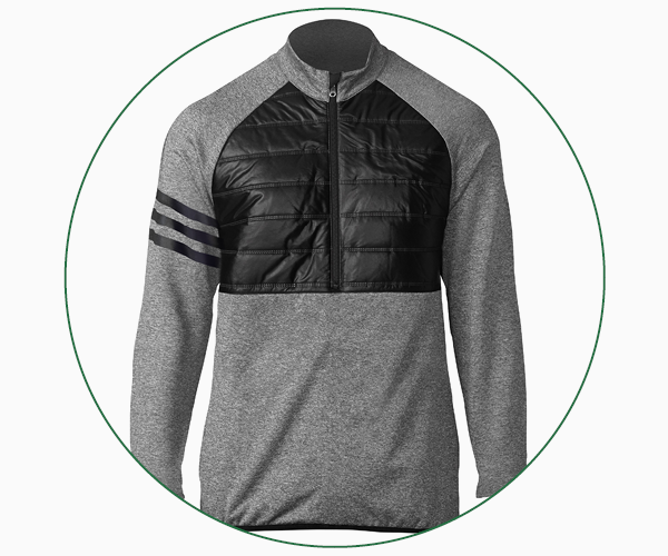 adidas Climaheat Quilted Half-Zip jacket