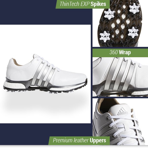 adidas Tour360 XT spiked golf shoes