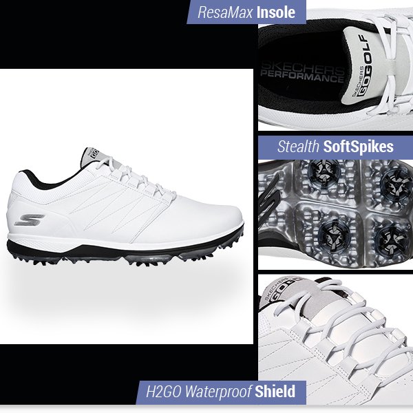 Skechers Go Golf Pro V.4 spiked golf shoes