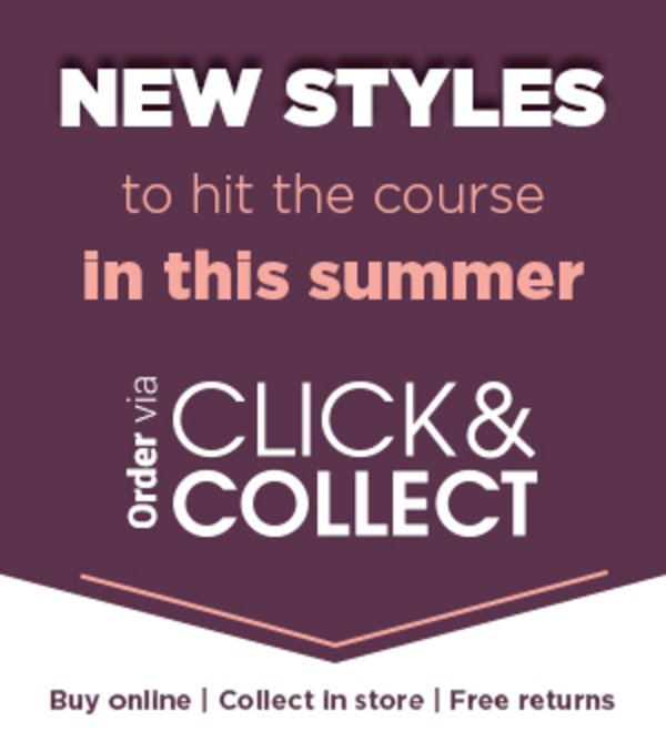 New styles of ladies clothing -available to Click and Collect