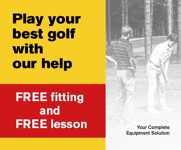 Complete Equipment Solution - free fitting and free lesson