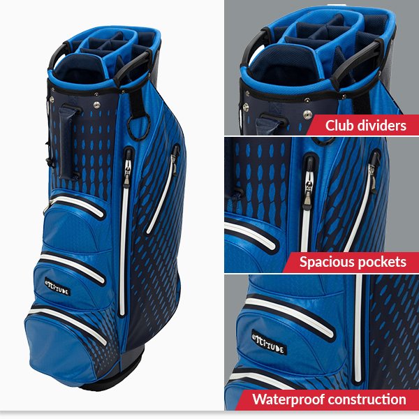 Lynx waterproof golf online bag