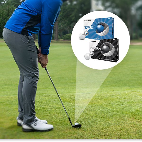 TaylorMade TP5 & TP5x golf balls