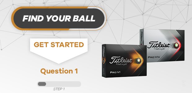 Titleist Pro V1 & Pro V1x golf balls