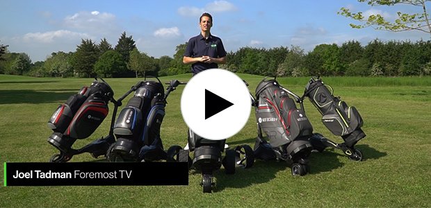 Motocaddy electric golf trolley video