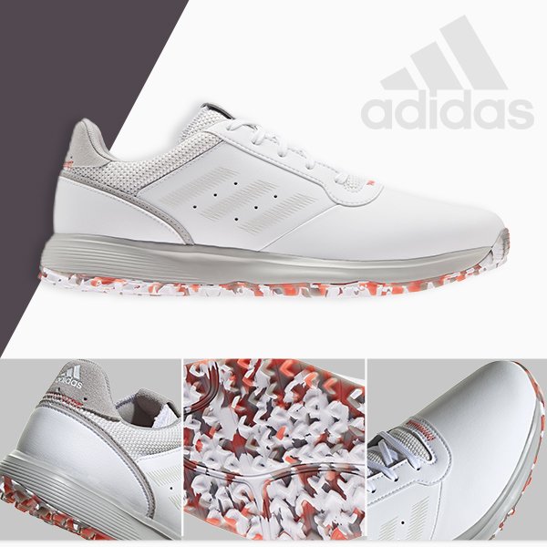adidas S2G Leather spikeless golf shoes 2021