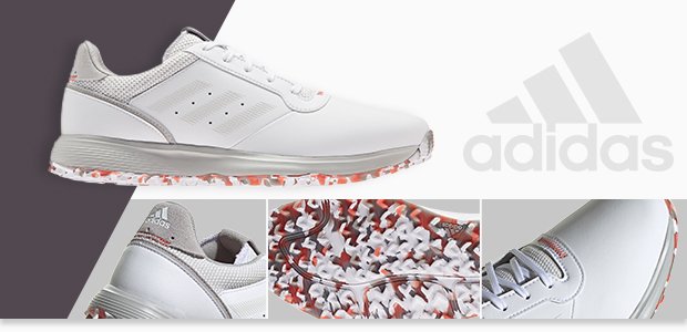 adidas S2G Leather spikeless golf shoes 2021