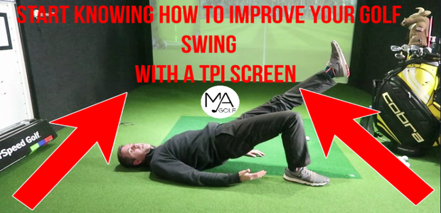 Start knowing how to improve your golf swing with a TPI screen