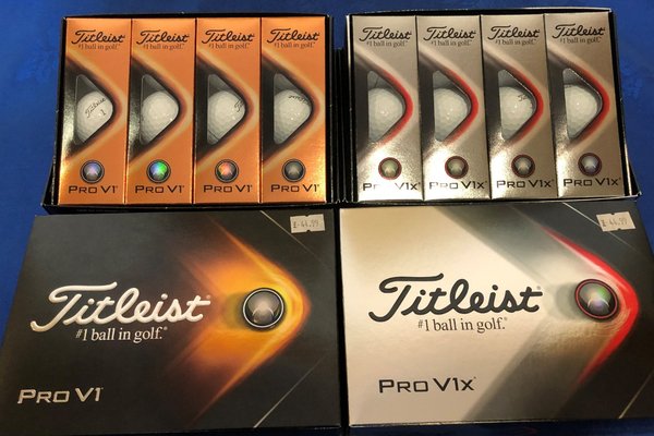 New Titleiest Pro V1 and Pro V1x now in store!