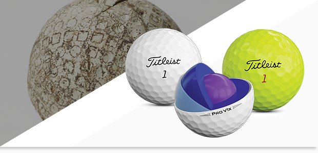 Titleist's Pro V1 and Pro V1x golf balls