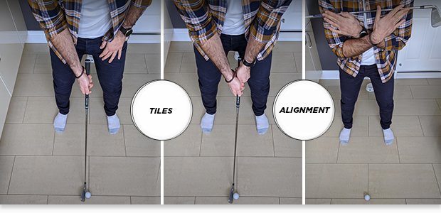 Golf at Home - Tiles Alignment