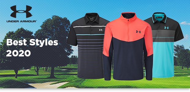 Under Armour golf clothing 2020