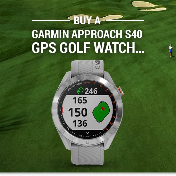 Garmin S40 GPS Golf Watch