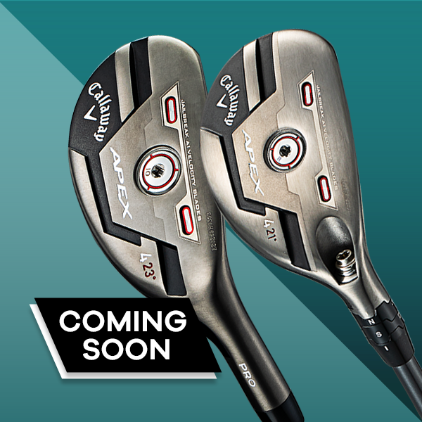 Callaway's brand new Apex and Apex Pro hybrids