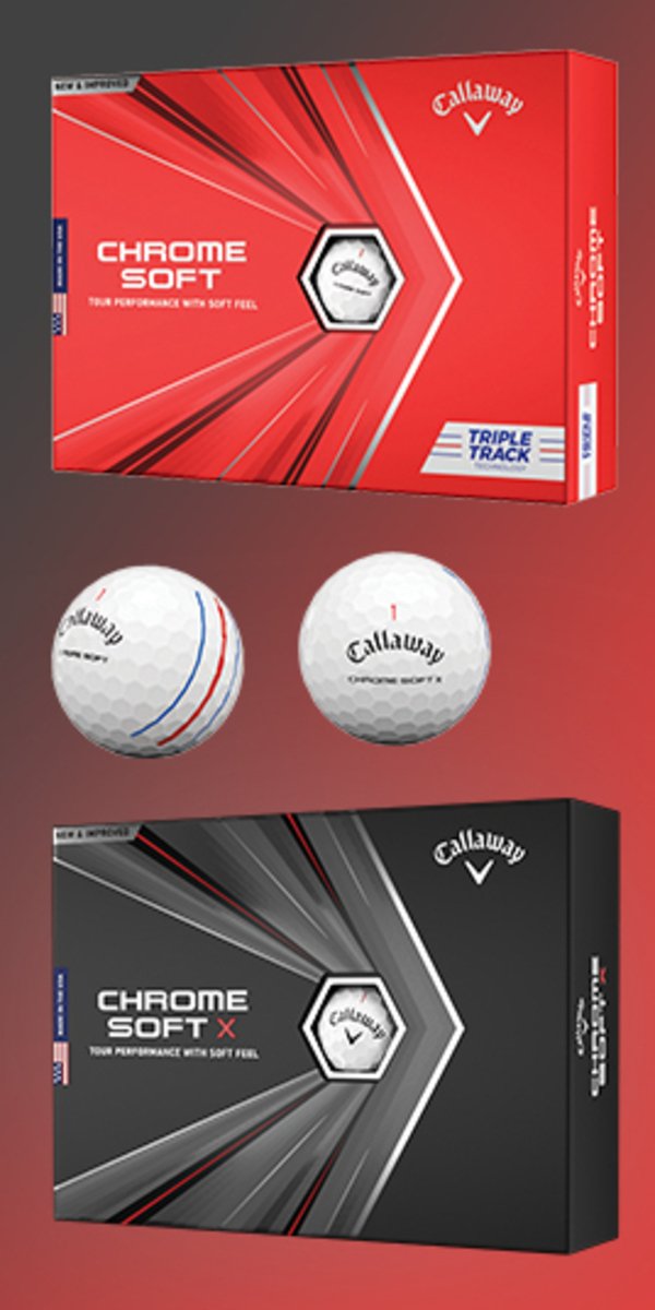 Callaway Chrome Soft & Chrome Soft X Golf Balls