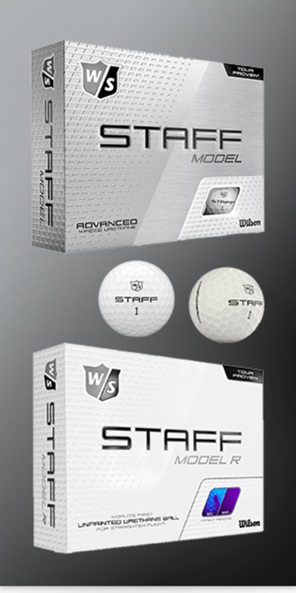 Wilson Staff Model & Staff Model RAW Golf Balls