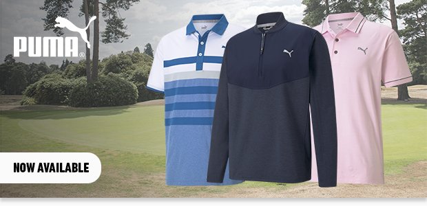 Brand-new Puma golf clothing