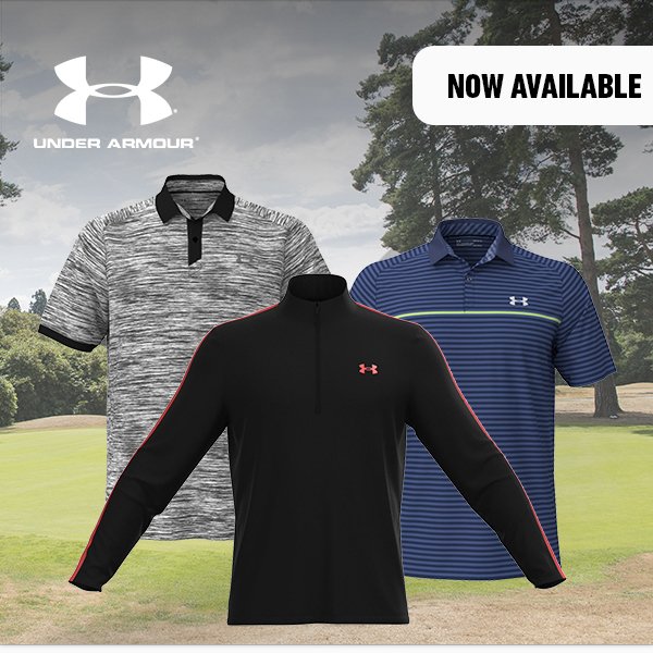 Brand-new Under Armour golf clothing