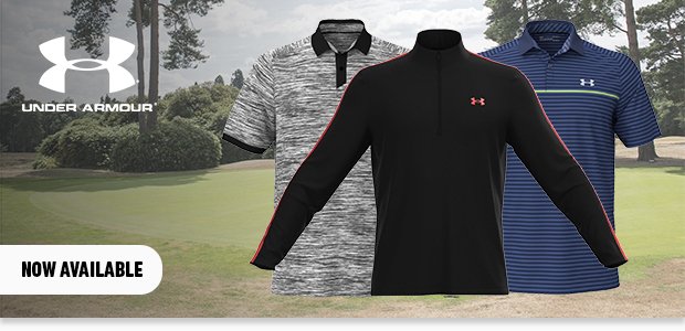 Brand-new Under Armour golf clothing