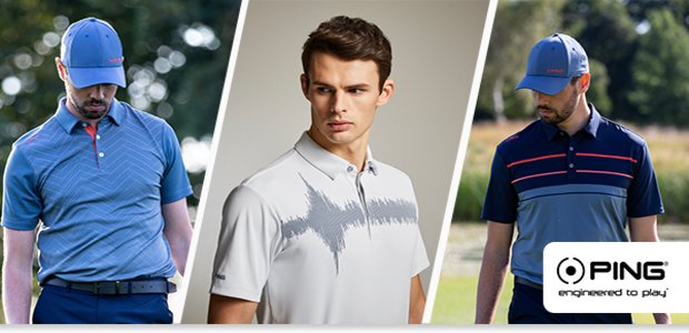 Our PING clothing range