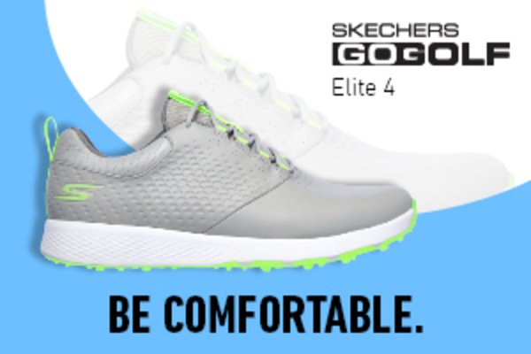 95% choose comfort - Skechers golf shoes