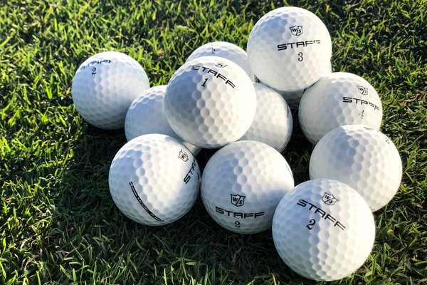 Wilson Staff Model golf balls - available in the pro shop