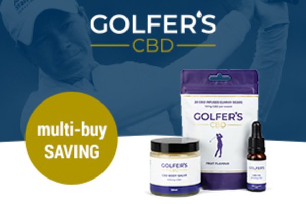 Golfer's CBD multi-buy saving
