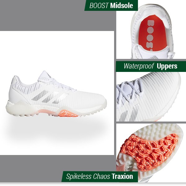 adidas CodeChaos spikeless ladies golf shoes