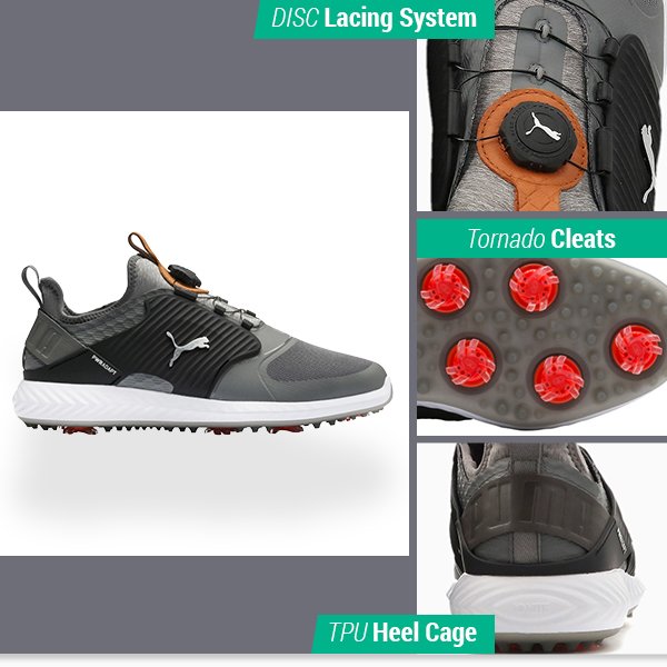 Puma PWRAdapt Caged DISC golf shoes