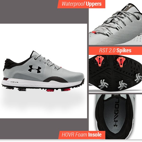 Under Armour Hovr Matchplay spiked golf shoes