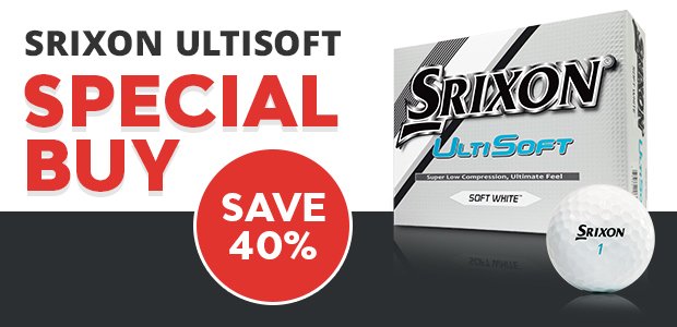 Srixon Ultisoft special buy offer - save 40%