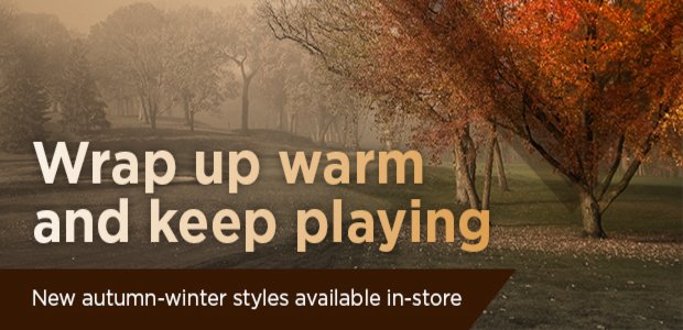 Autumn-winter clothing now available in-store