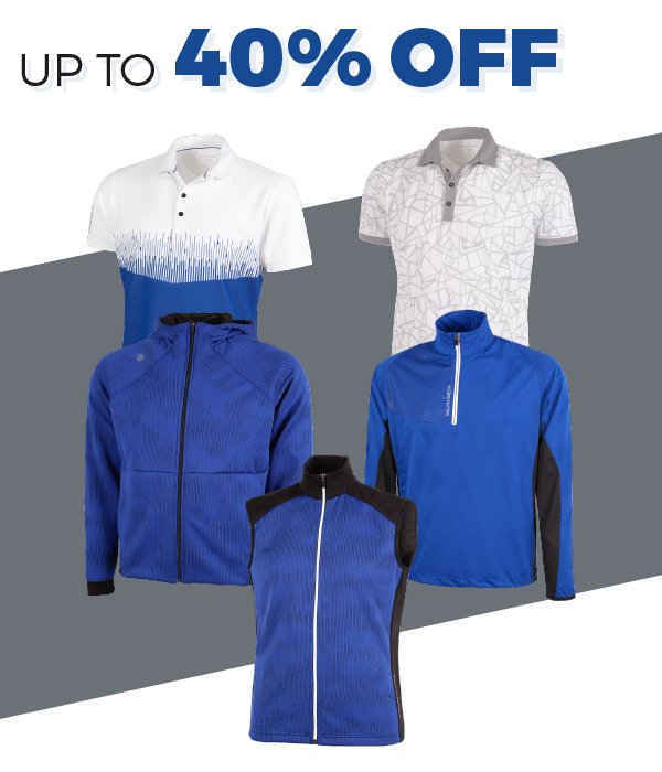 Up to 40% off selected Galvin Green clothing in-store