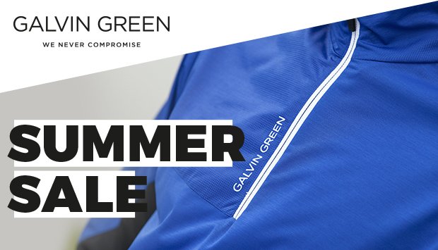 Galvin Green summer sale in-store