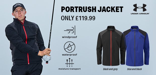 Under Armour Portrush Rain Jacket now available