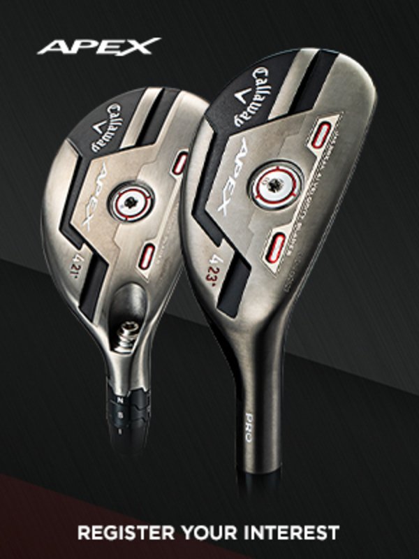 Callaway Apex 2021 Hybrids Coming Soon - Register Your Interest