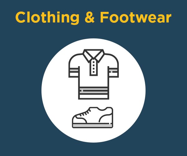 clothing and footwear