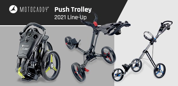 Motocaddy 2021 push trolleys