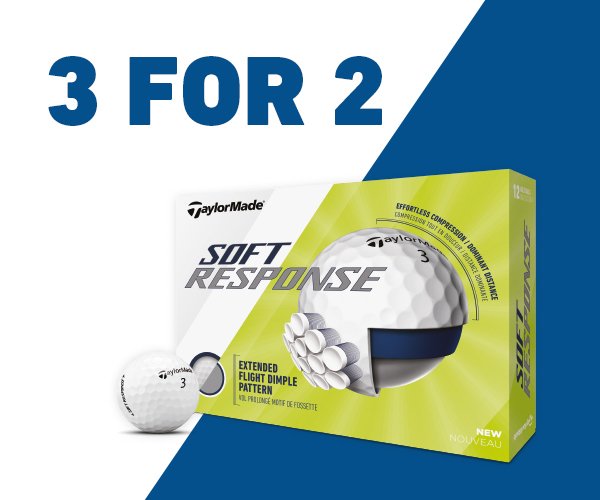 TaylorMade Soft Response 3-for-2