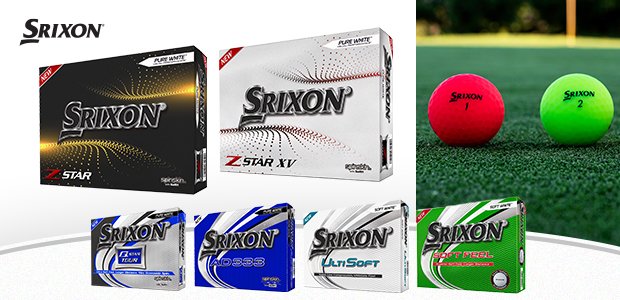 Srixon ball range for 2021
