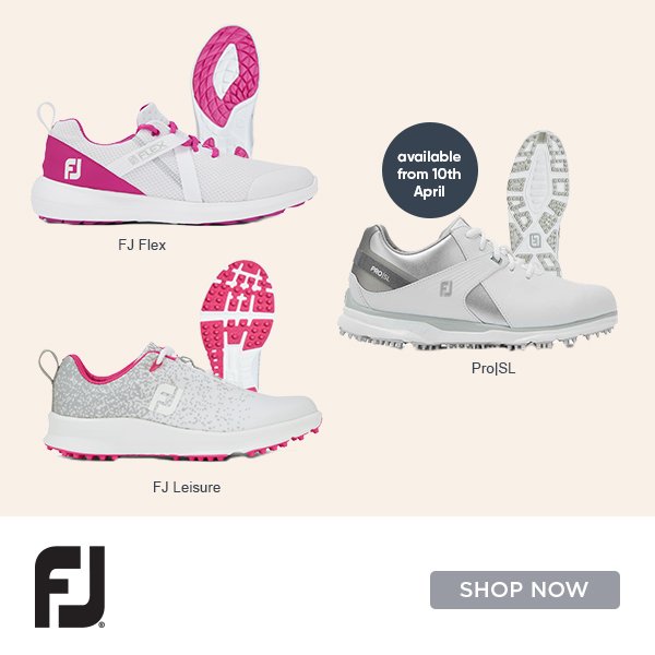 FootJoy's ladies footwear collection for 2020